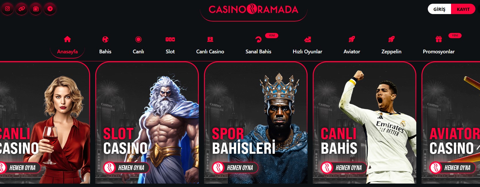 Casinoramada Giriş